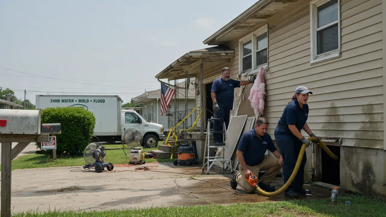 Water Damage Repair in Keezletown, VA near me
